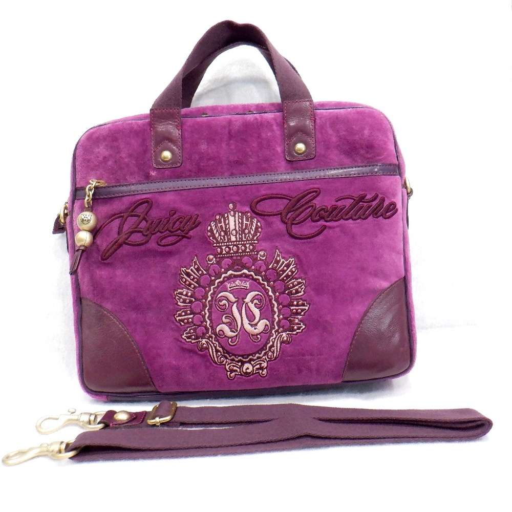 JUICY COUTURE Velour Laptop Bag